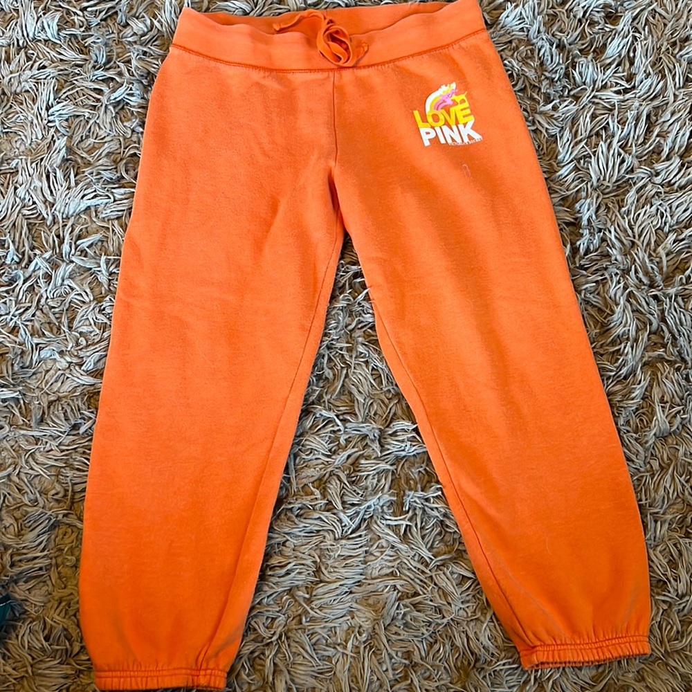 Used Capri Victorias Secret sweatpants size medium